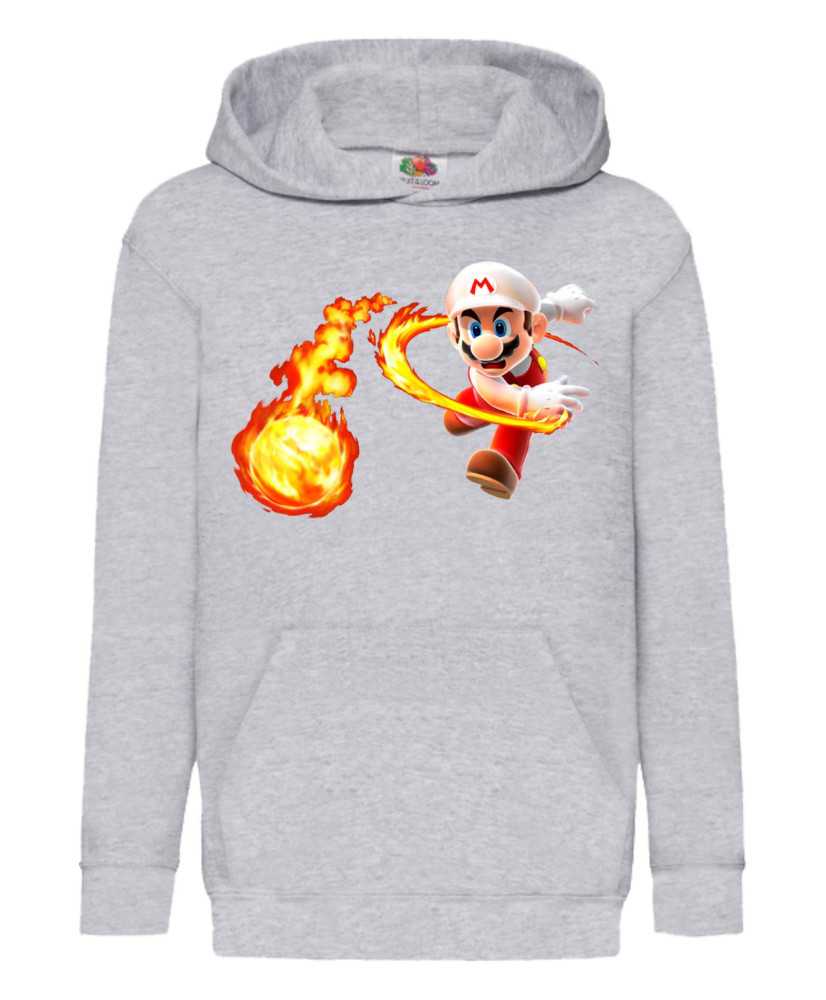 Детски Суитчър Super Mario Fireballmario Детски Суитчър Super Mario Fireballmario