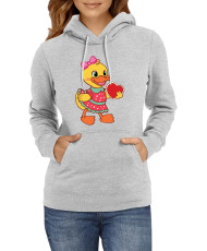 Дамски Сутичър Power Couple Valentine Day Love Retro Ducklings Lady Woman