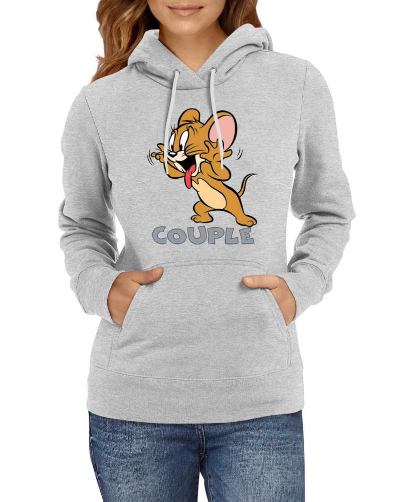 Дамски Сутичър Power Couple Valentine Day Love Tom Jerry Lady Woman Дамски Сутичър Power Couple Valentine Day Love Tom Jerry Lady Woman
