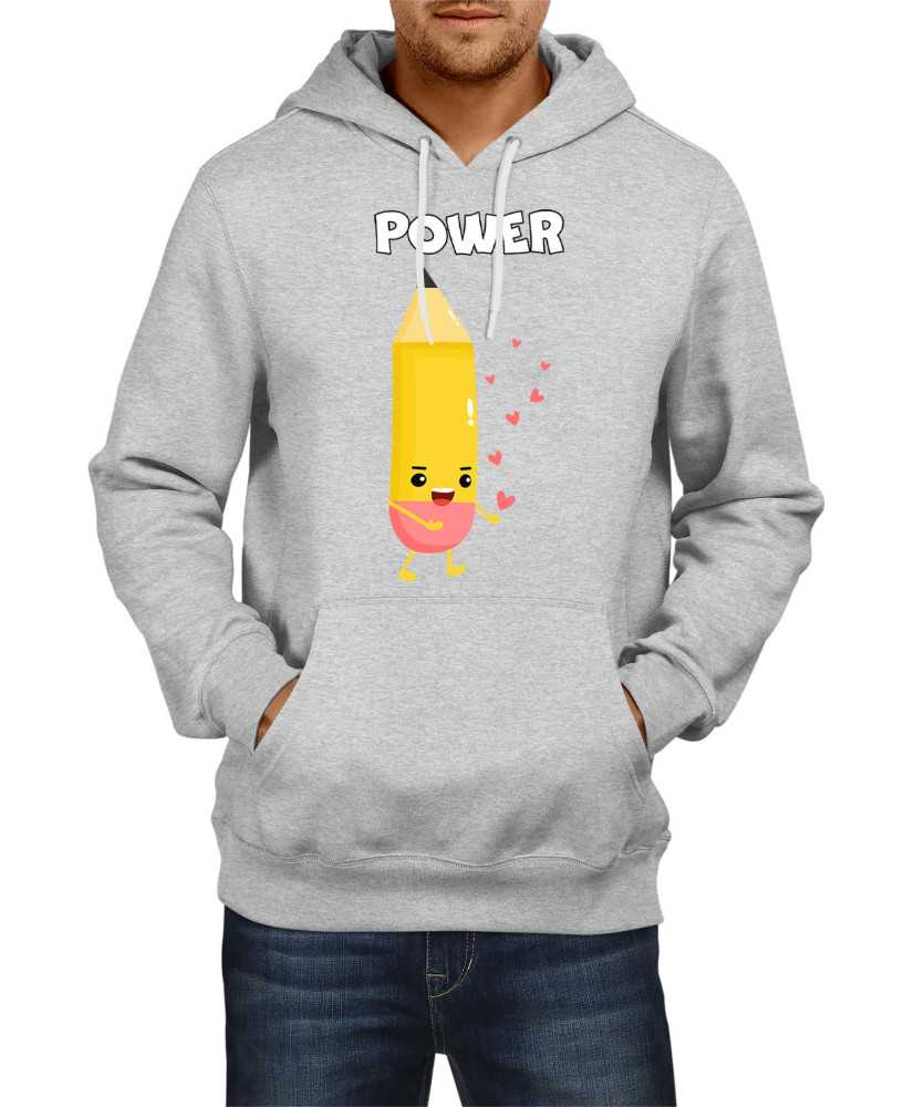 Мъжки Суитчър Power Couple Valentine Day Love Pencil Rubber Man