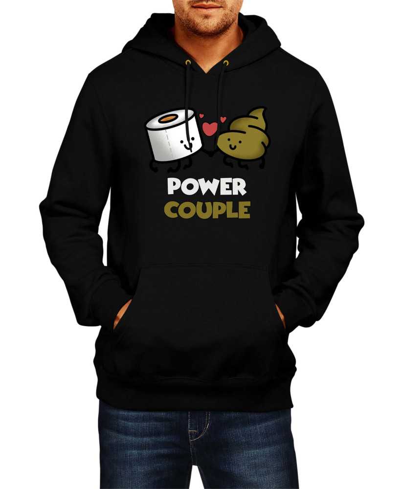 Мъжки Суитчър Power Couple Valentine Day Love Power Couple Toilet Paper Man