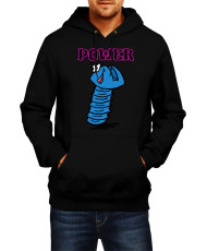 Мъжки Суитчър Power Couple Valentine Day Love Screw Nut Man