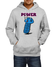 Мъжки Суитчър Power Couple Valentine Day Love Screw Nut Man