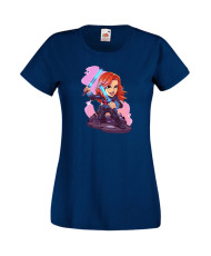 Дамска Тениска Marvel Avengers Super Heroes Black Widow