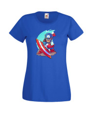 Дамска Тениска Marvel Avengers Super Heroes Captain America 1