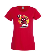 Дамска Тениска Marvel Avengers Super Heroes Deadpool 1