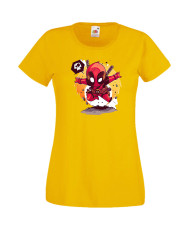 Дамска Тениска Marvel Avengers Super Heroes Deadpool 1