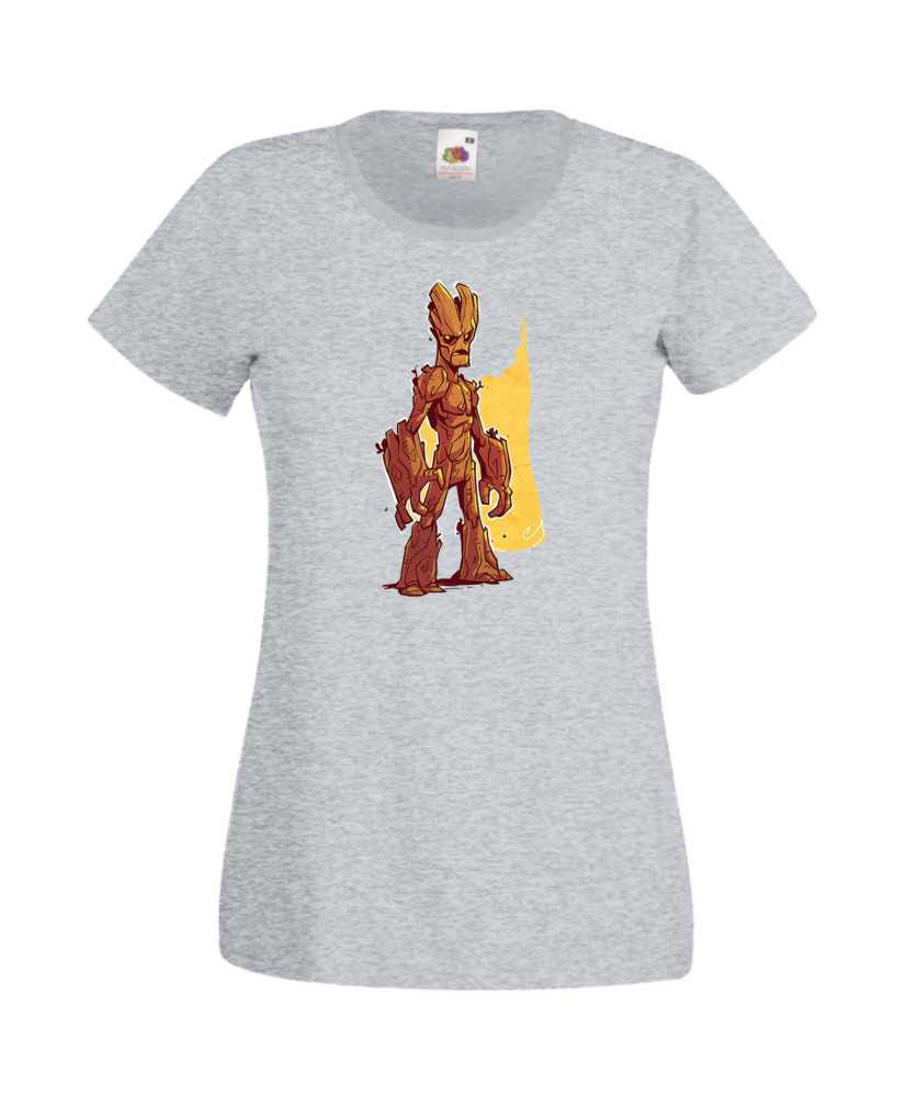 Дамска Тениска Marvel Avengers Super Heroes Groot 1