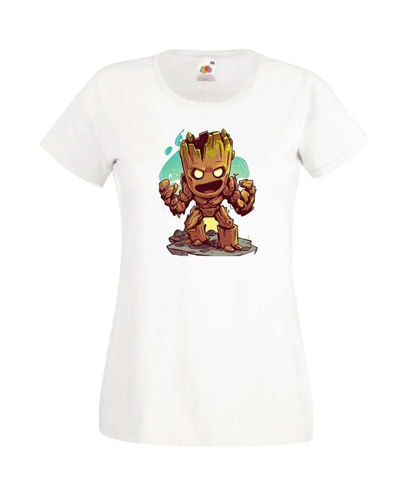 Дамска Тениска Marvel Avengers Super Heroes Groot 2