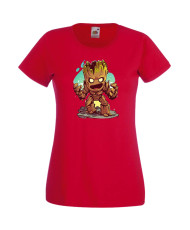 Дамска Тениска Marvel Avengers Super Heroes Groot 2