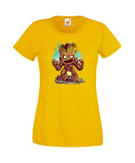 Дамска Тениска Marvel Avengers Super Heroes Groot 2