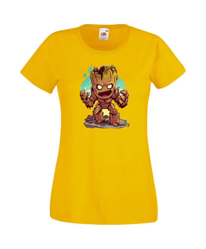 Дамска Тениска Marvel Avengers Super Heroes Groot 2