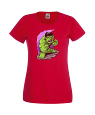 Дамска Тениска Marvel Avengers Super Heroes Hulk